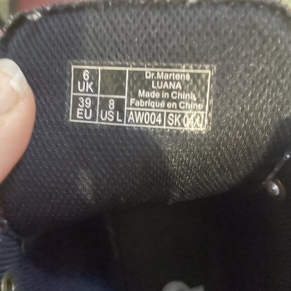 Dr. Martens Luana Lace up Boots Women's 8 - Picture 6 of 10